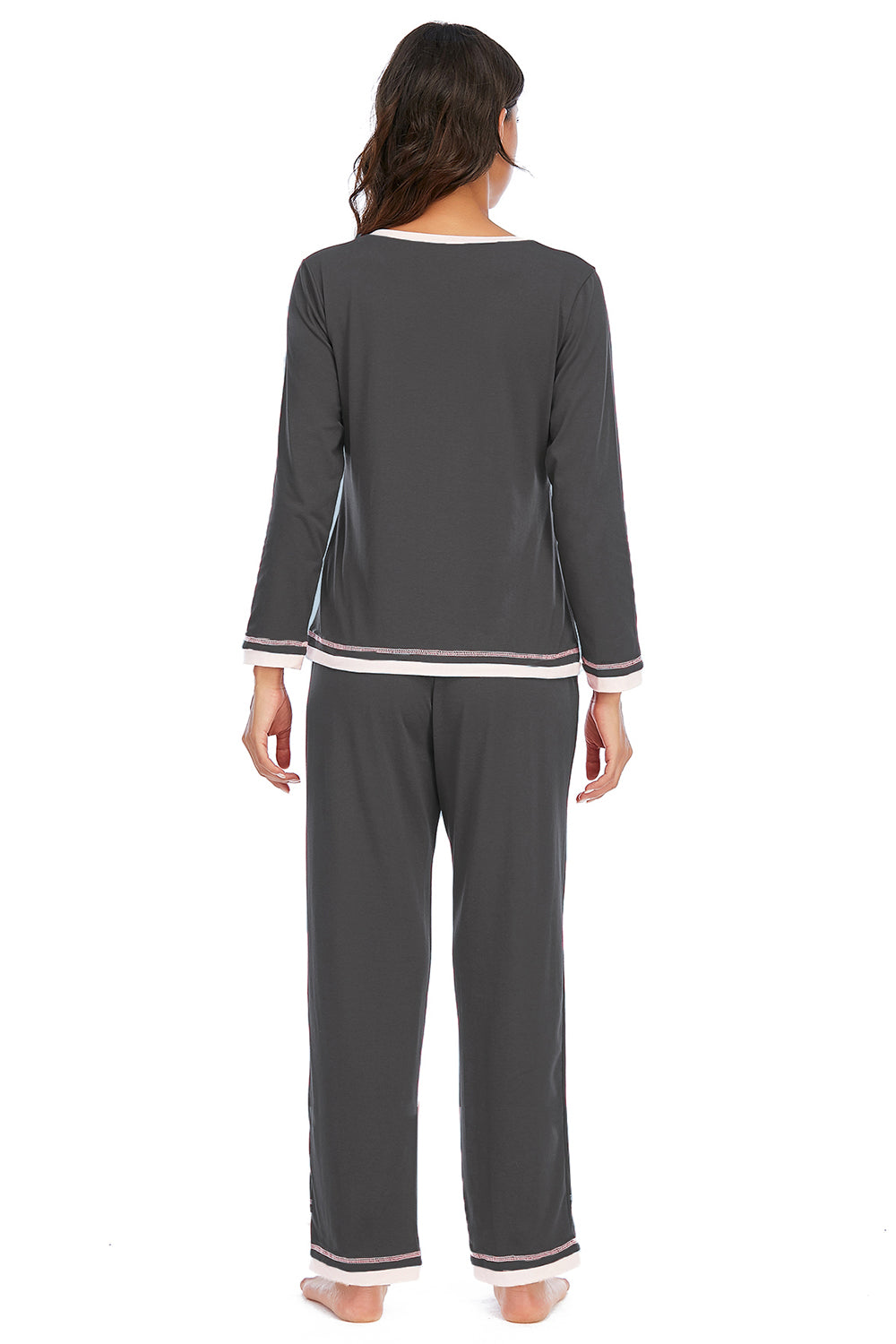 PJJAYS V-Neck Top and Pants Lounge Set