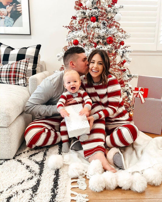 PJJAYS Family Holiday Striped Set