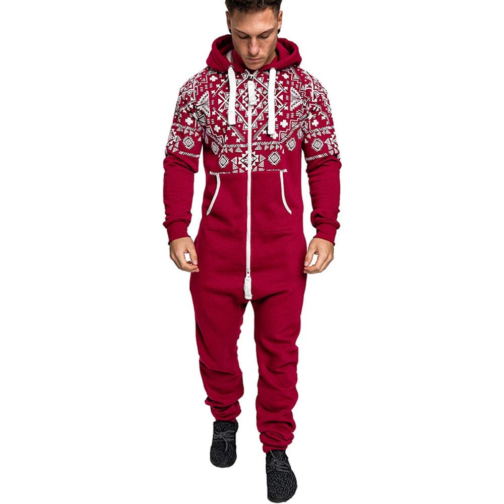 PJJAYS printed one-piece Men's lounge wear