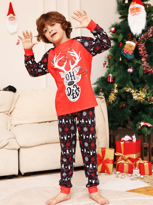 PJJAYS Reindeer Children's Graphic Set