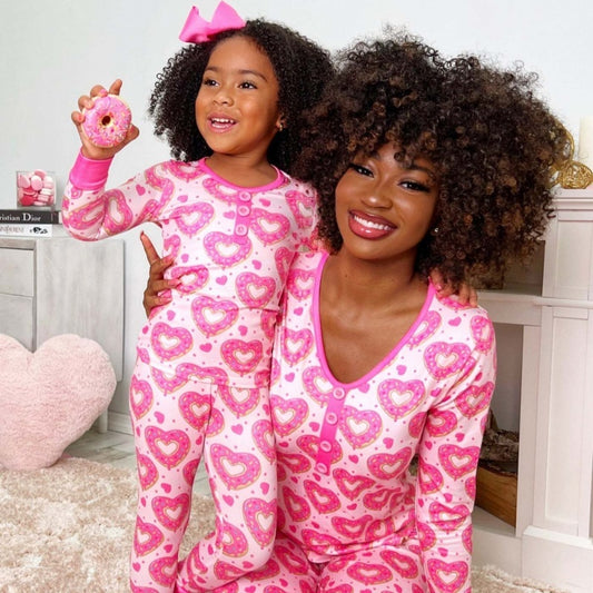 PJJAYS Mommy & Me Heart Pajamas