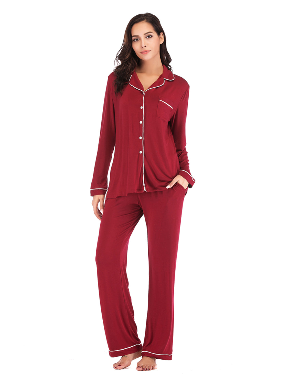 PJJAYS Luxe Lounge Women's Collar Set